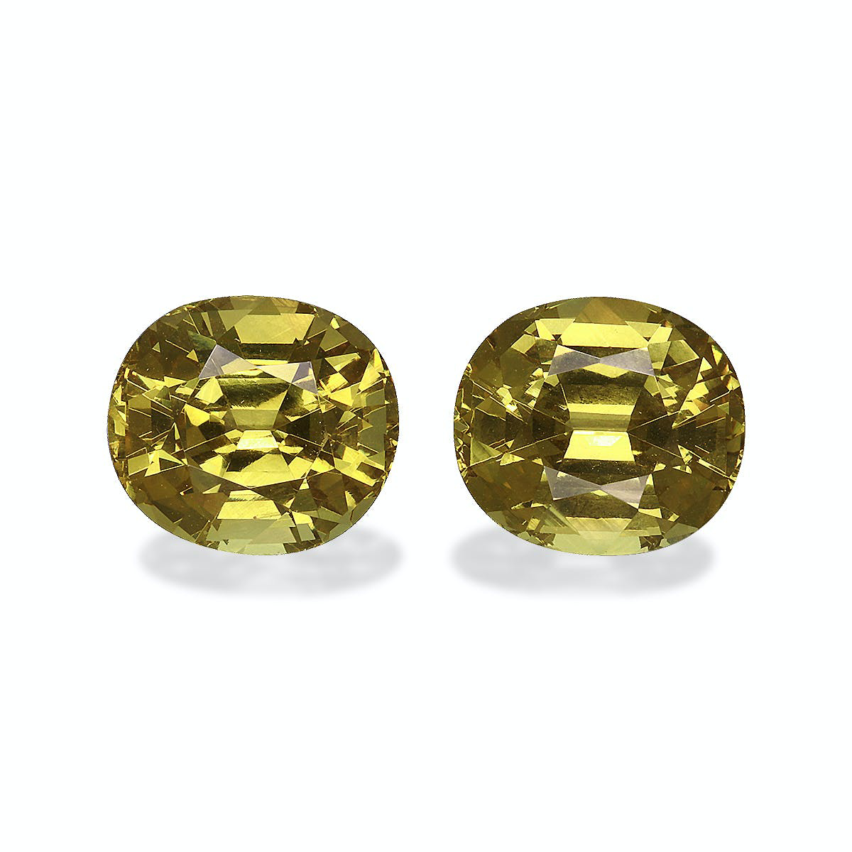 Golden Yellow Mali Garnet 6.91ct - Pair (GG0012)