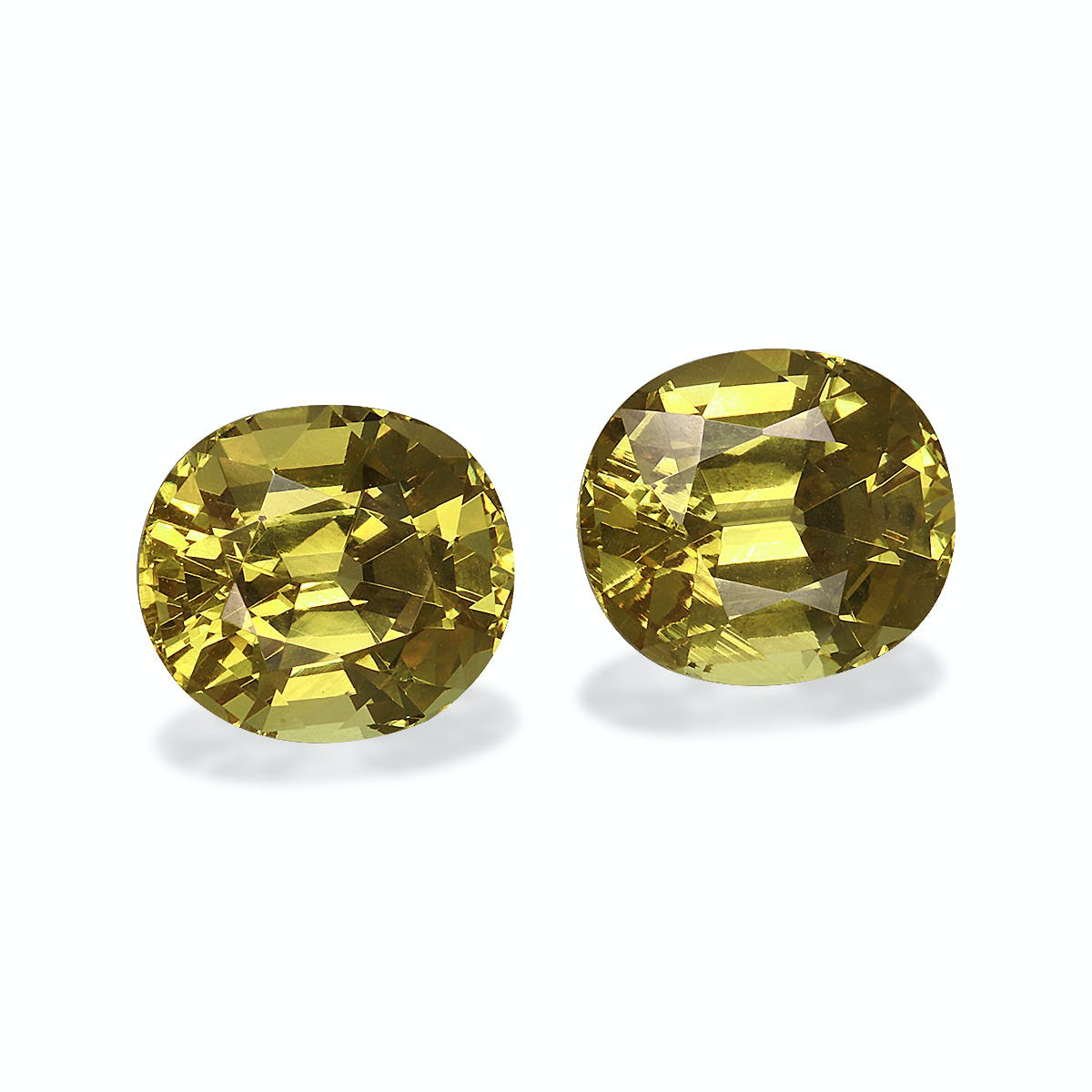 Golden Yellow Mali Garnet 6.91ct - Pair (GG0012)