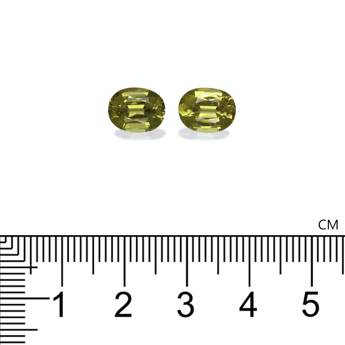 Picture of Golden Yellow Mali Garnet 5.21ct - 9x7mm Pair (GG0013)