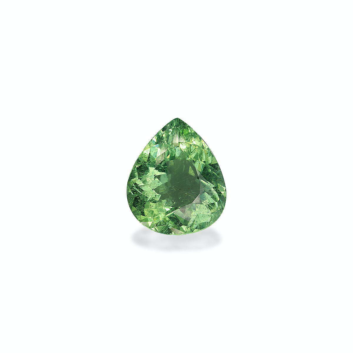 Picture of Lime Green Cuprian Tourmaline 6.06ct - 14x12mm (MZ0039)
