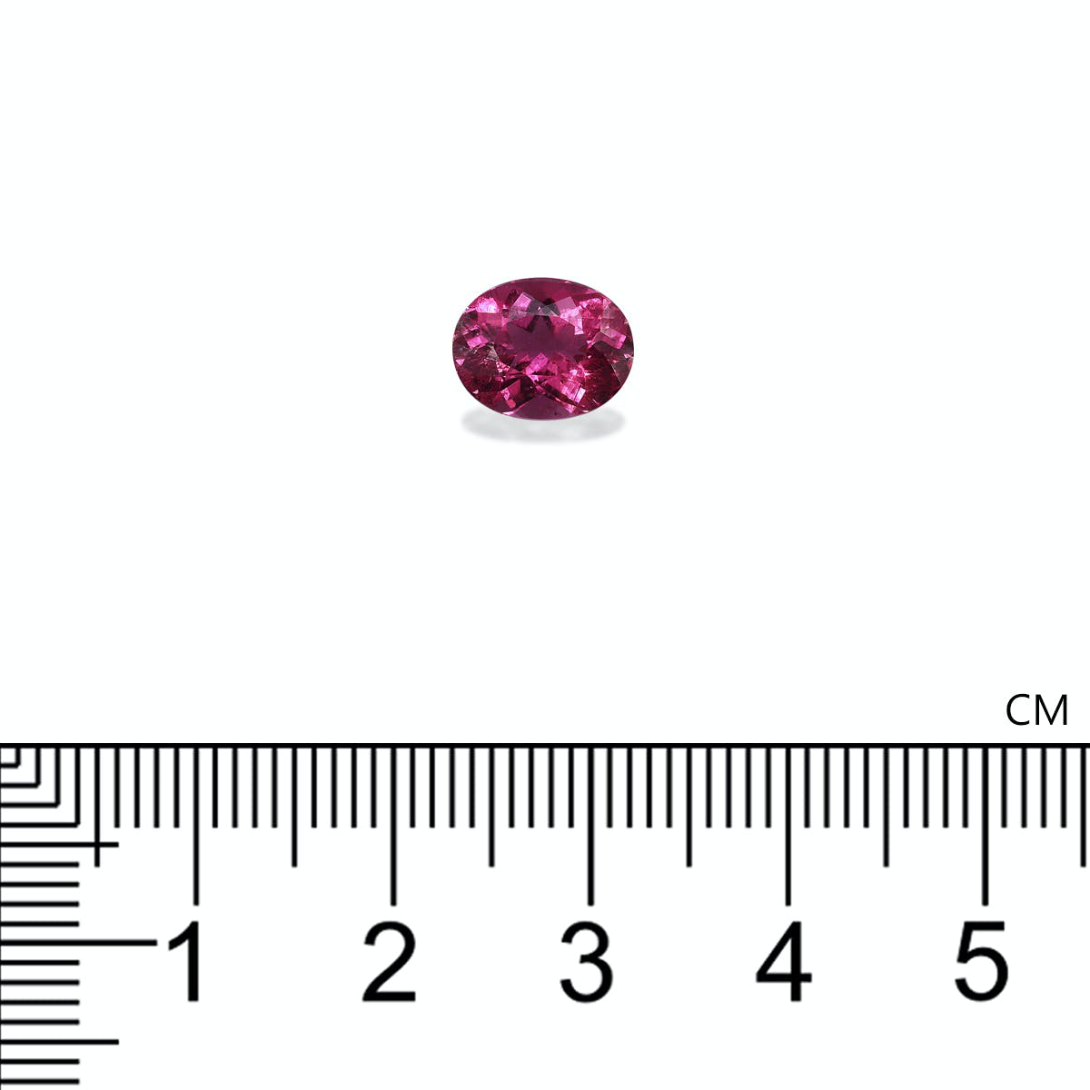 Picture of Pinkish Red Cuprian Tourmaline 1.97ct - 9x7mm (MZ0106)