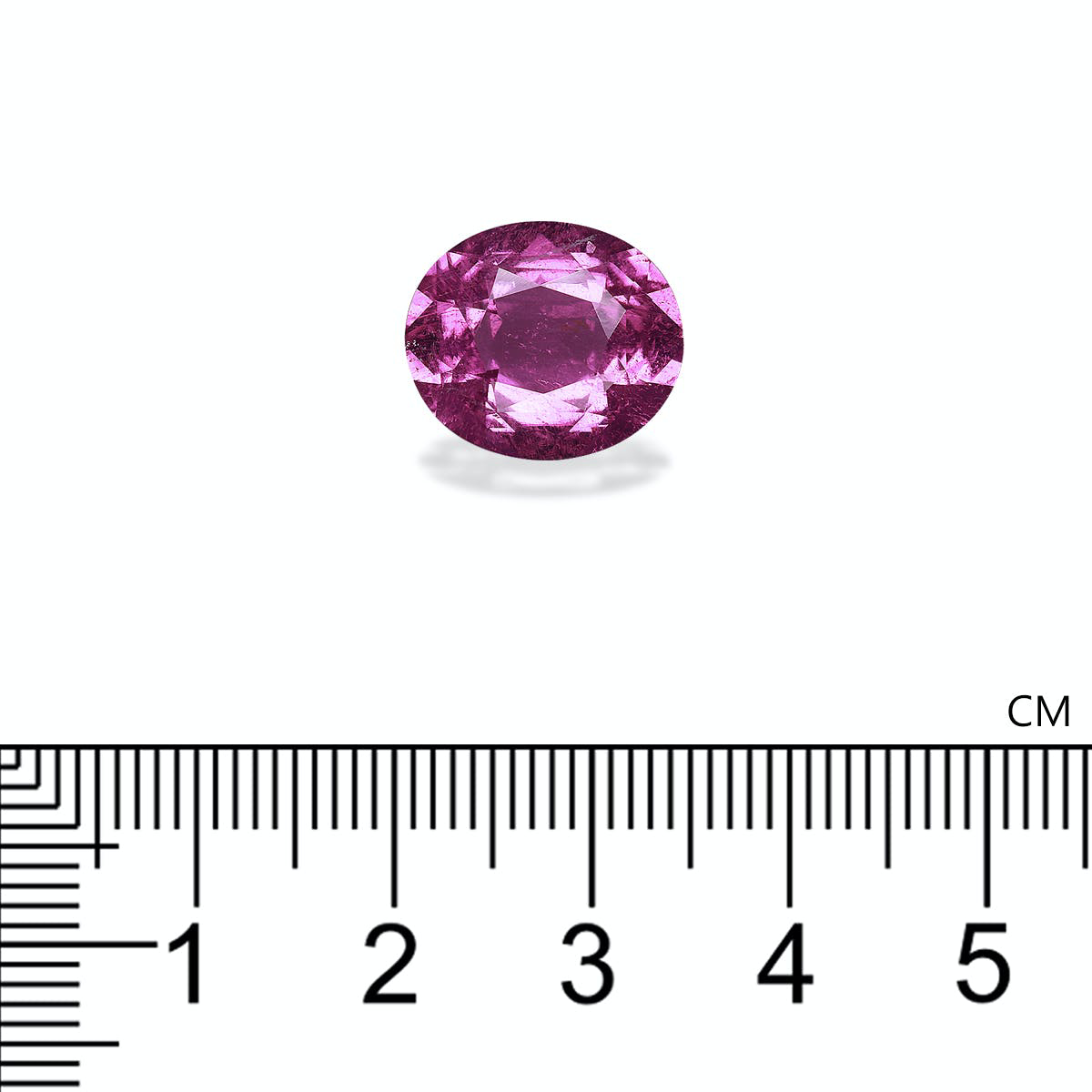 Picture of Magenta Purple Cuprian Tourmaline 6.40ct - 14x12mm (MZ0130)