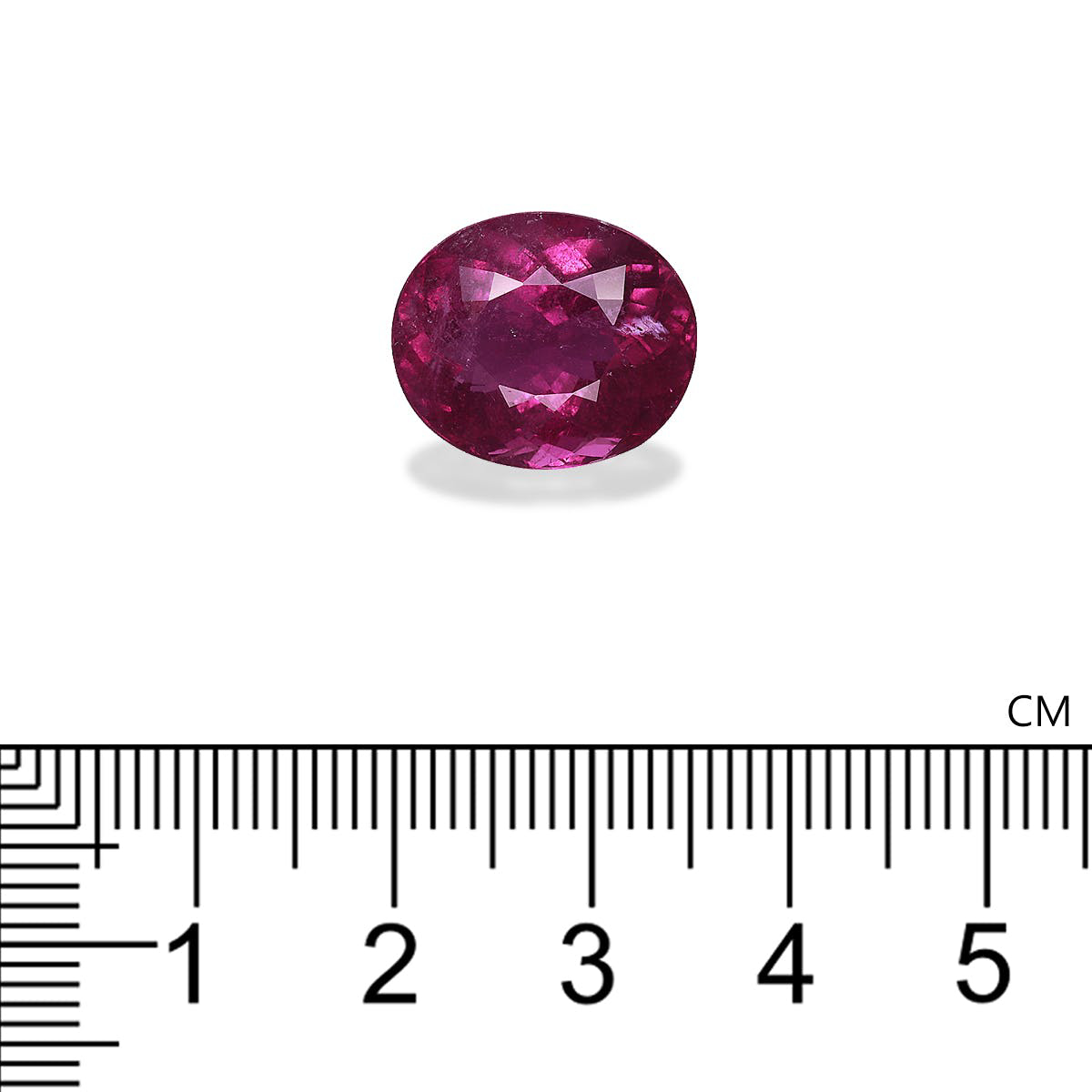 Picture of Magenta Purple Cuprian Tourmaline 11.74ct - 15x13mm (MZ0140)