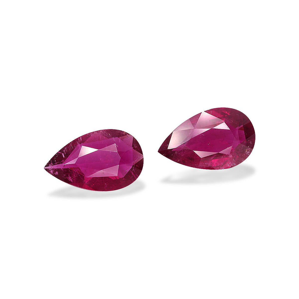 Picture of Red Rubellite Tourmaline 13.28ct - Pair (RL0256)