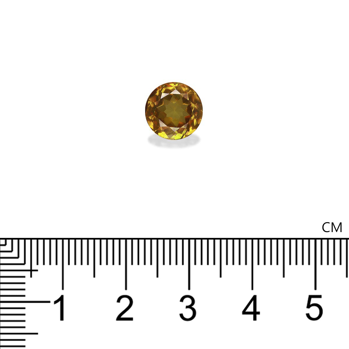Picture of Golden Yellow Sphene 3.25ct - 9mm (SH0176)