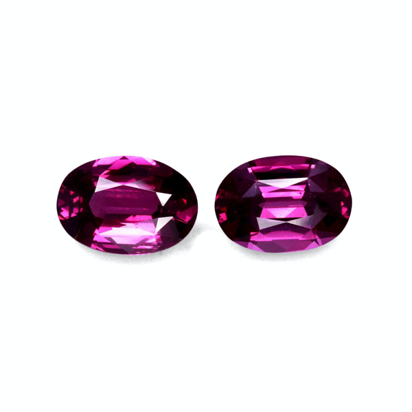 Picture of Purple Umbalite Garnet 7.39ct - Pair (RD0185)