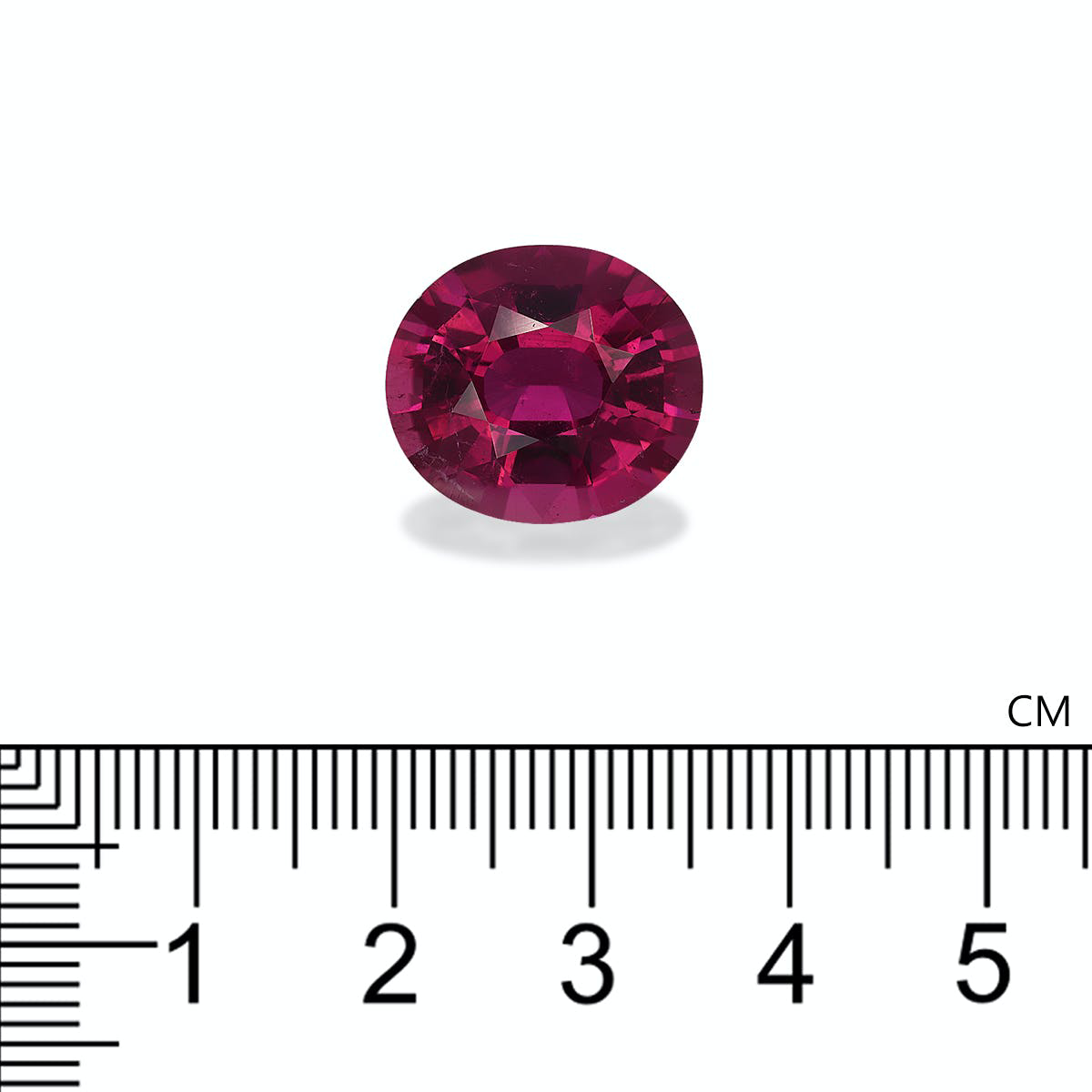 Picture of Vivid Red Rubellite Tourmaline 11.12ct - 16x14mm (RL0664)