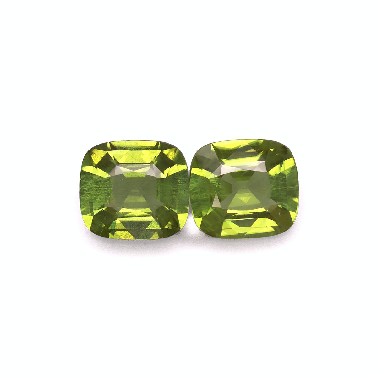 Picture of Pistachio Green Peridot 7.94ct - Pair (PD0068)