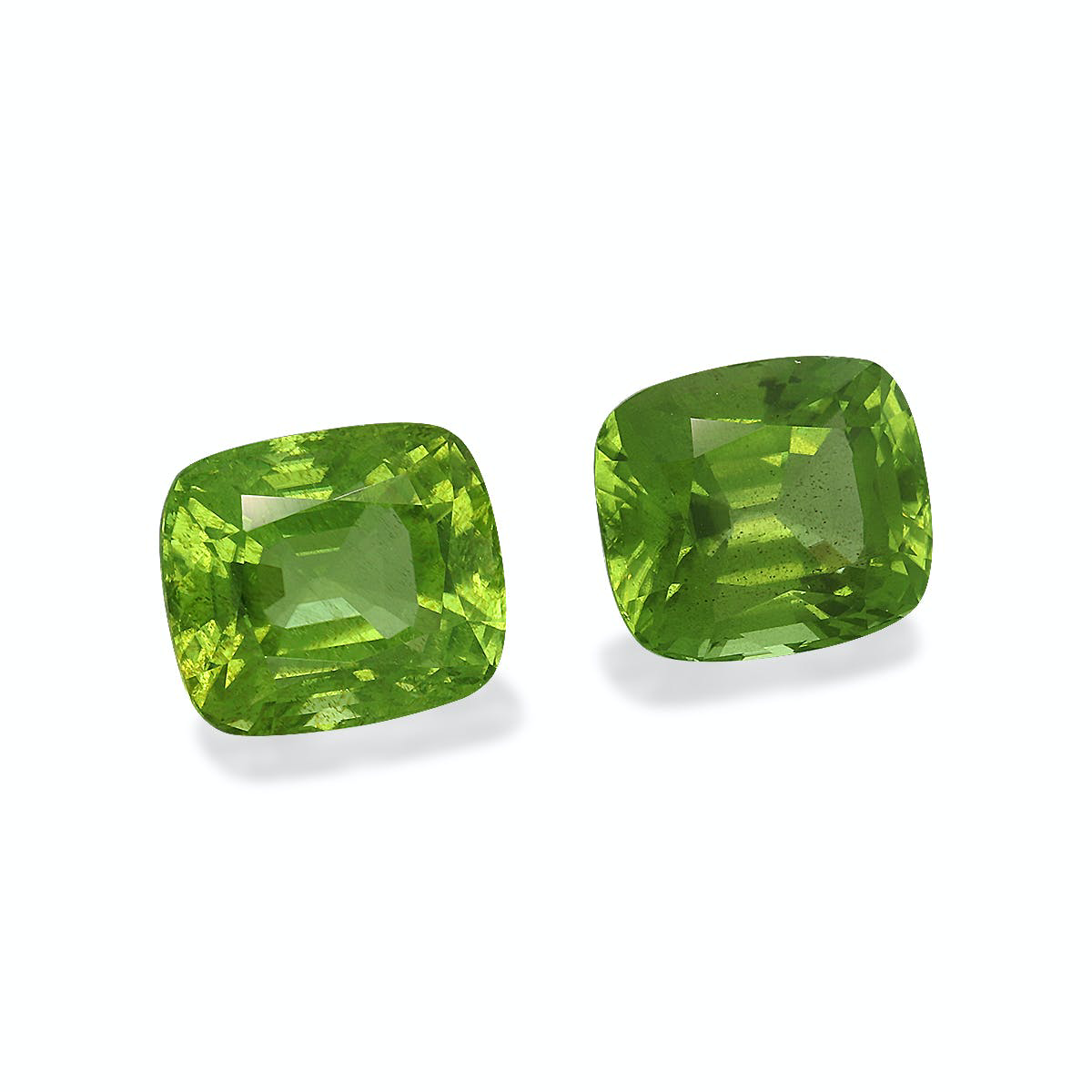 Picture of Green Peridot 12.70ct - 11x9mm Pair (PD0078)