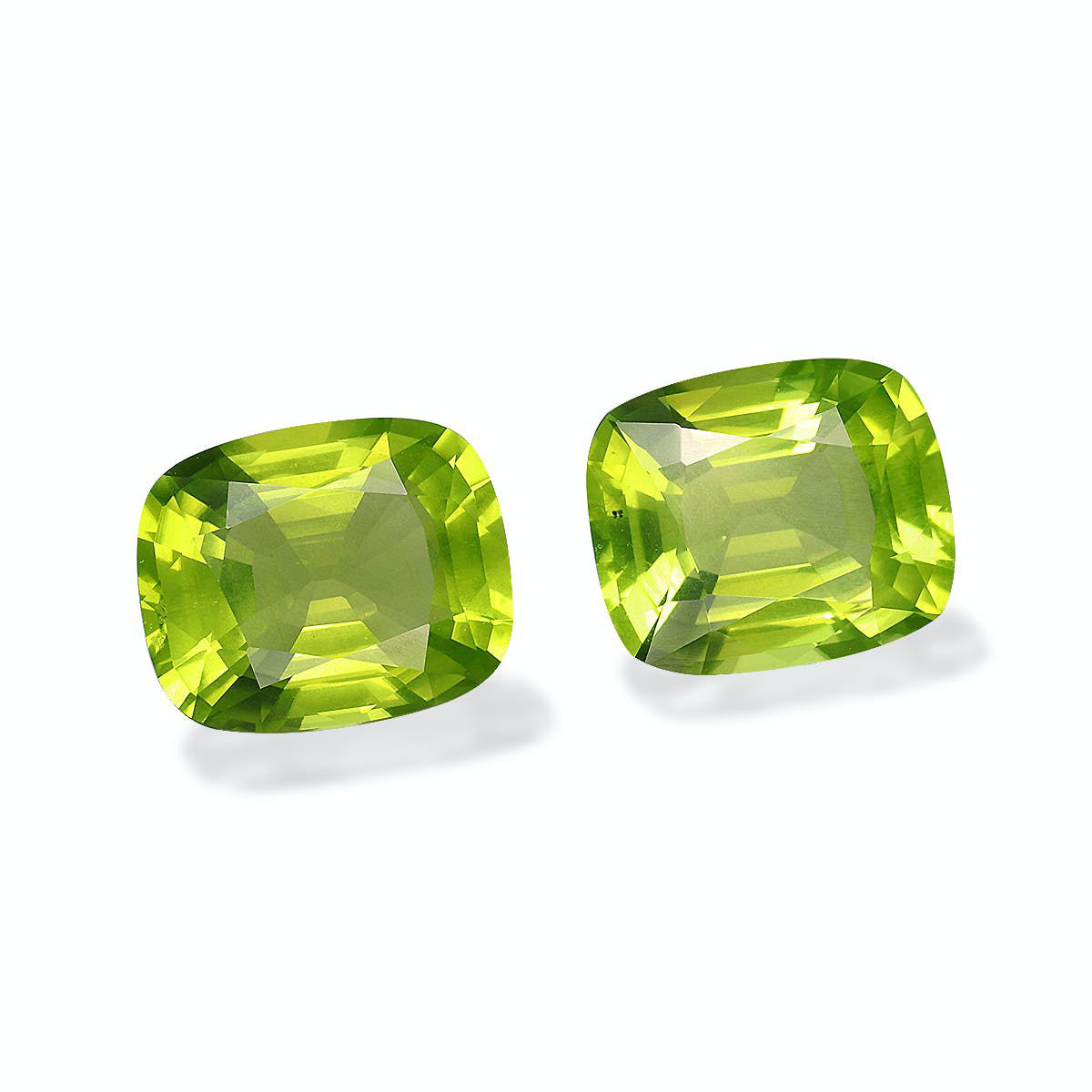 Picture of Lime Green Peridot 8.79ct - 11x9mm Pair (PD0084)
