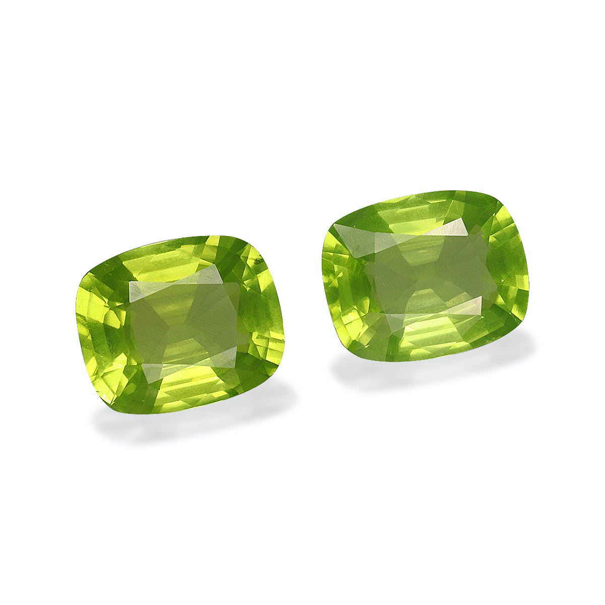 Picture of Lime Green Peridot 6.17ct - Pair (PD0086)