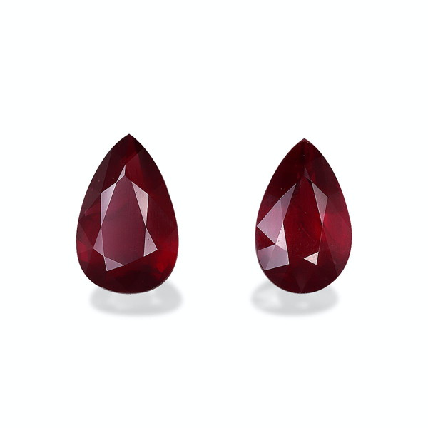 Picture of Pigeons Blood Unheated Mozambique Ruby 10.04ct - Pair (NA53-20)
