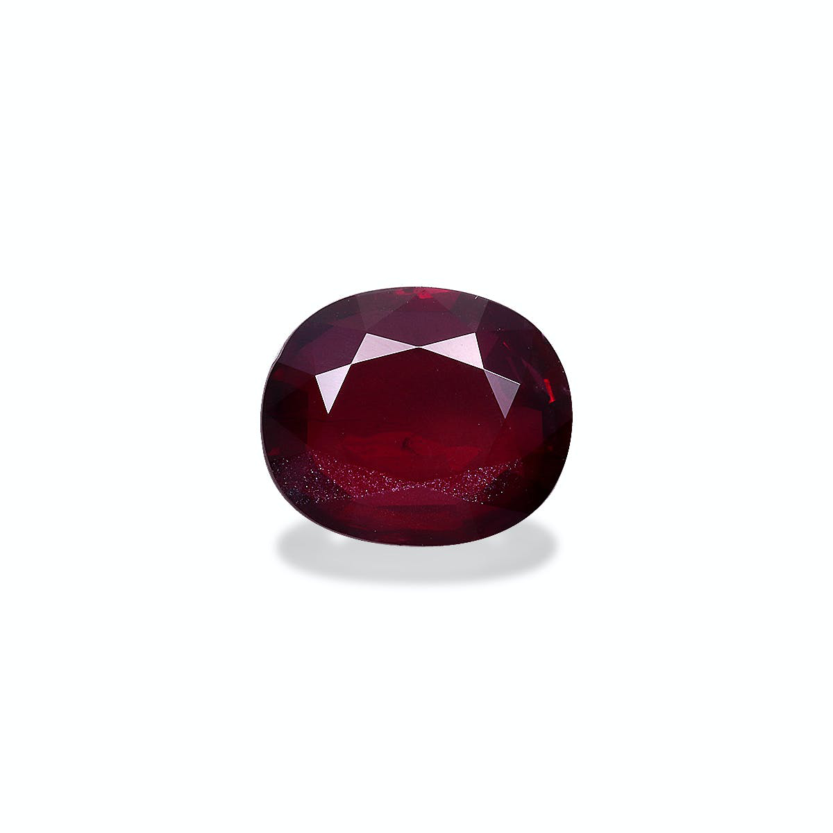 Picture of Pigeons Blood Heated Mozambique Ruby 5.02ct - 11x9mm (NA53-30)