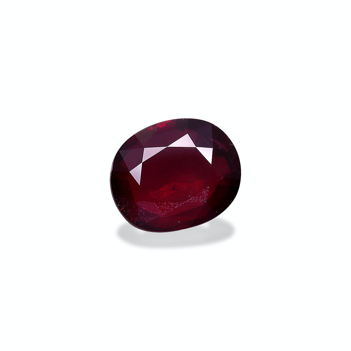 Picture of Pigeons Blood Heated Mozambique Ruby 5.02ct - 11x9mm (NA53-30)