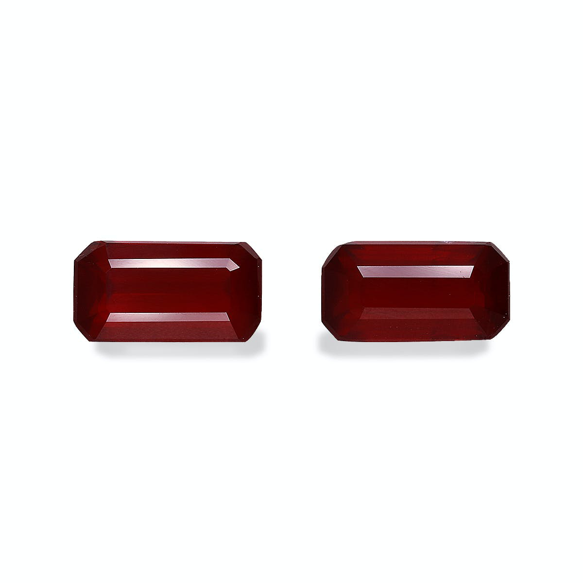 Picture of Pigeons Blood Unheated Mozambique Ruby 8.11ct - Pair (B25-33)