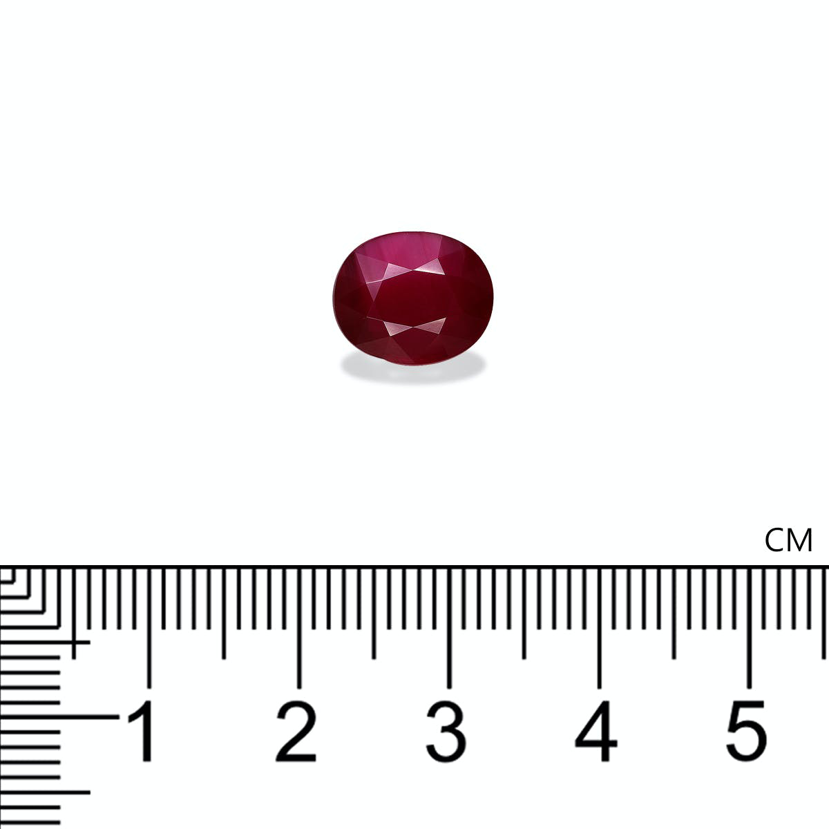 Picture of Unheated Mozambique Ruby 5.01ct - 11x9mm (J3-36)
