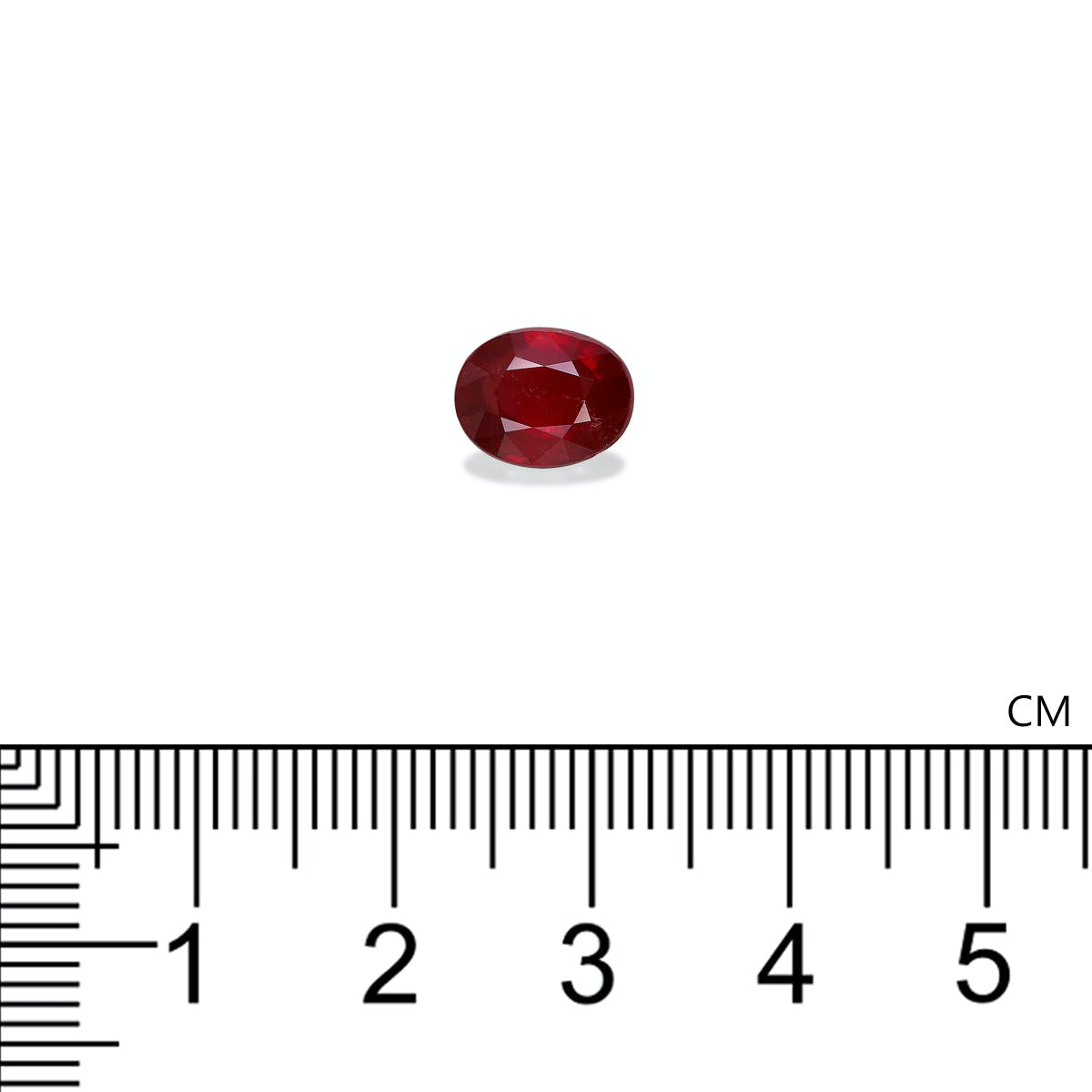 Picture of Unheated Mozambique Ruby 3.00ct - 9x7mm (B43-51)