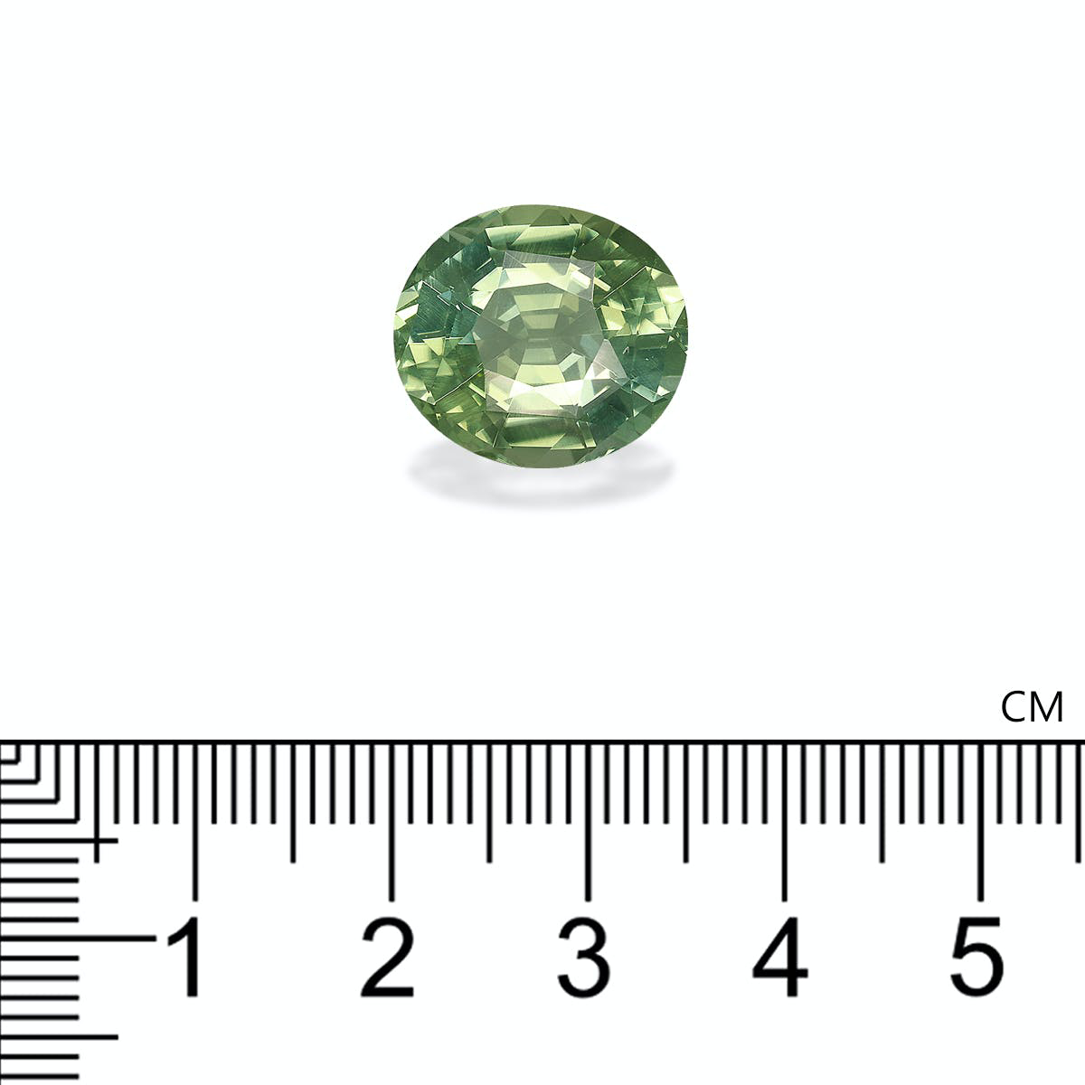 Picture of Cotton Green Tourmaline 9.69ct - 15x13mm (TG0707)