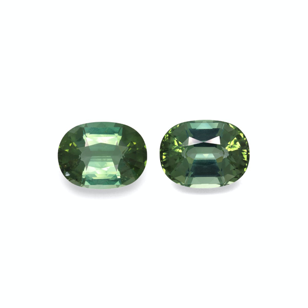 Cotton Green Tourmaline 34.59ct - Pair (TG0506)