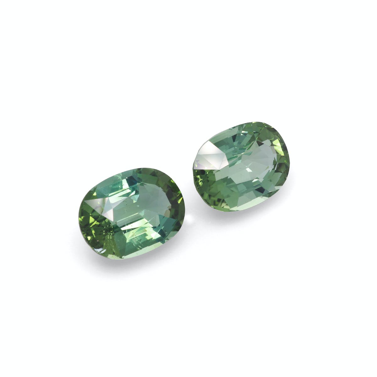 Picture of Cotton Green Tourmaline 34.59ct - Pair (TG0506)