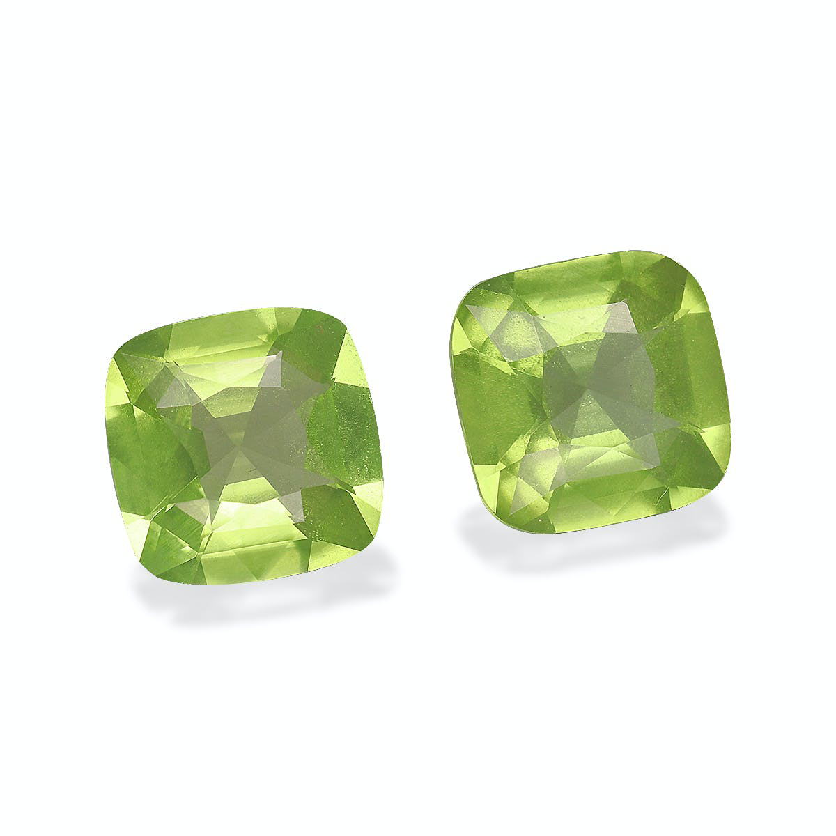 Picture of Lime Green Peridot 4.22ct - 8mm Pair (PD0120)