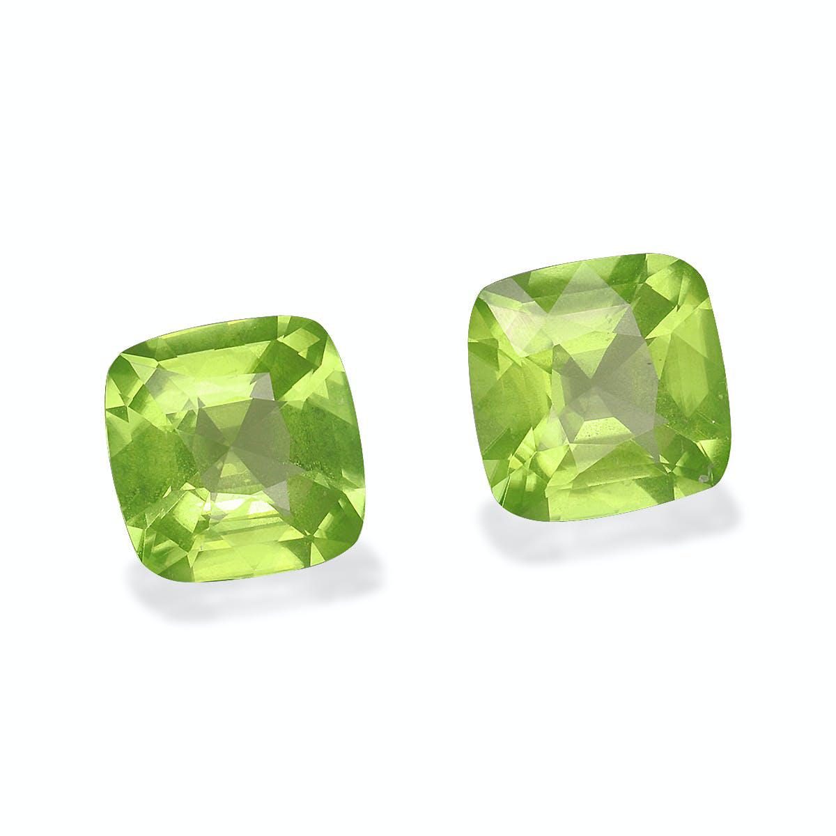 Picture of Lime Green Peridot 4.25ct - 8mm Pair (PD0122)