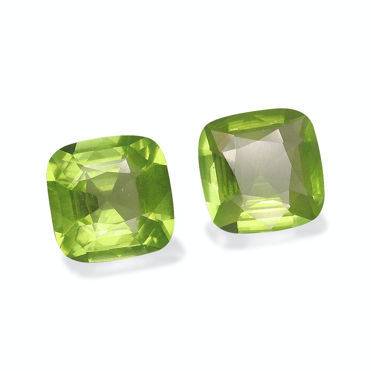 Picture of Lime Green Peridot 5.82ct - 9mm Pair (PD0135)