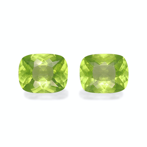 Lime Green Peridot 5.71ct - 10x8mm Pair (PD0138)