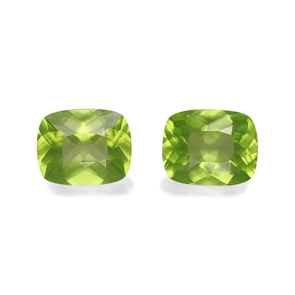 Lime Green Peridot 6.09ct - 10x8mm Pair (PD0139)