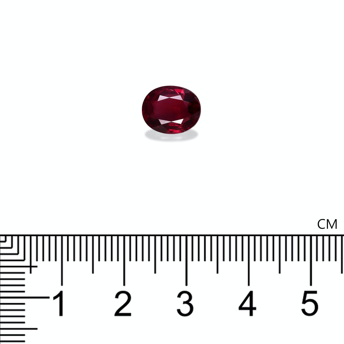 Picture of Unheated Mozambique Ruby 3.02ct - 9x7mm (J12-44)