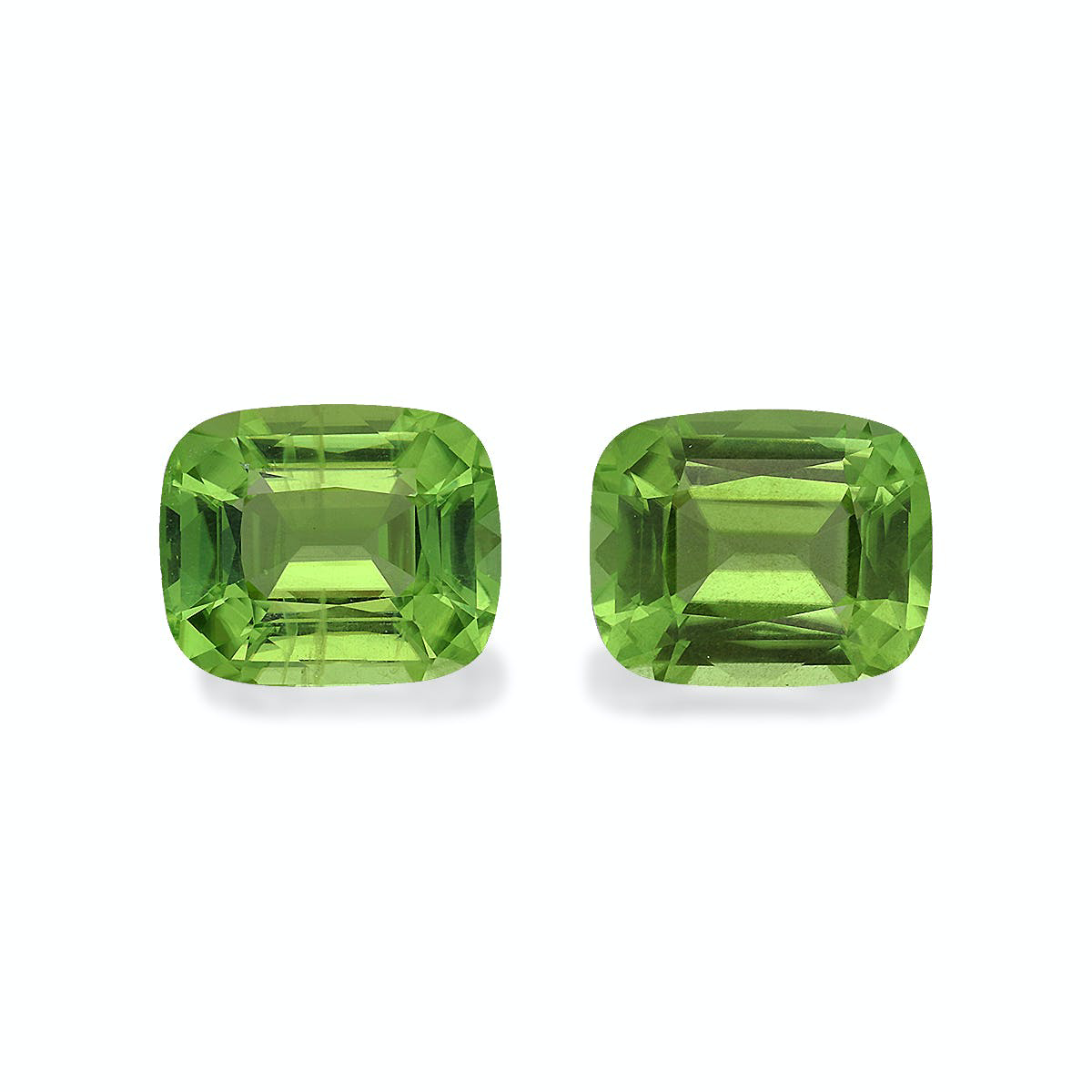 Picture of Green Peridot 6.21ct - 10x8mm Pair (PD0155)