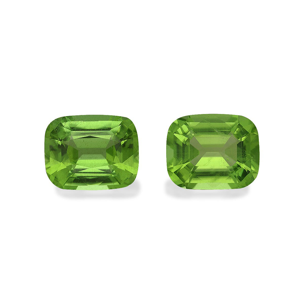 Picture of Pistachio Green Peridot 6.71ct - 10x8mm Pair (PD0157)