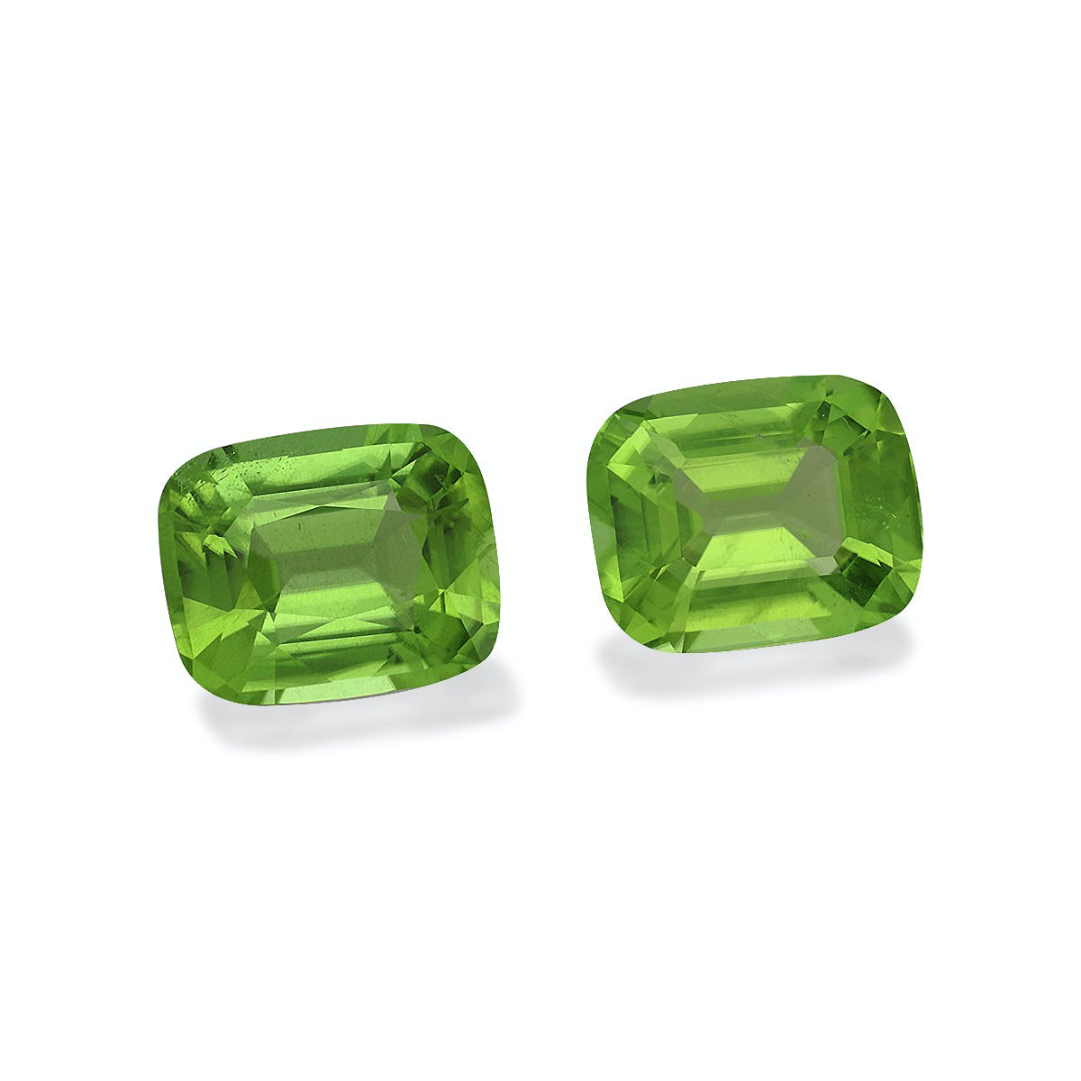 Picture of Pistachio Green Peridot 6.71ct - 10x8mm Pair (PD0157)