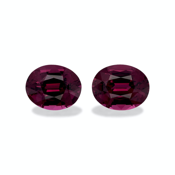 Picture of Red Rhodolite Garnet 6.63ct - 10x8mm Pair (RD0318)
