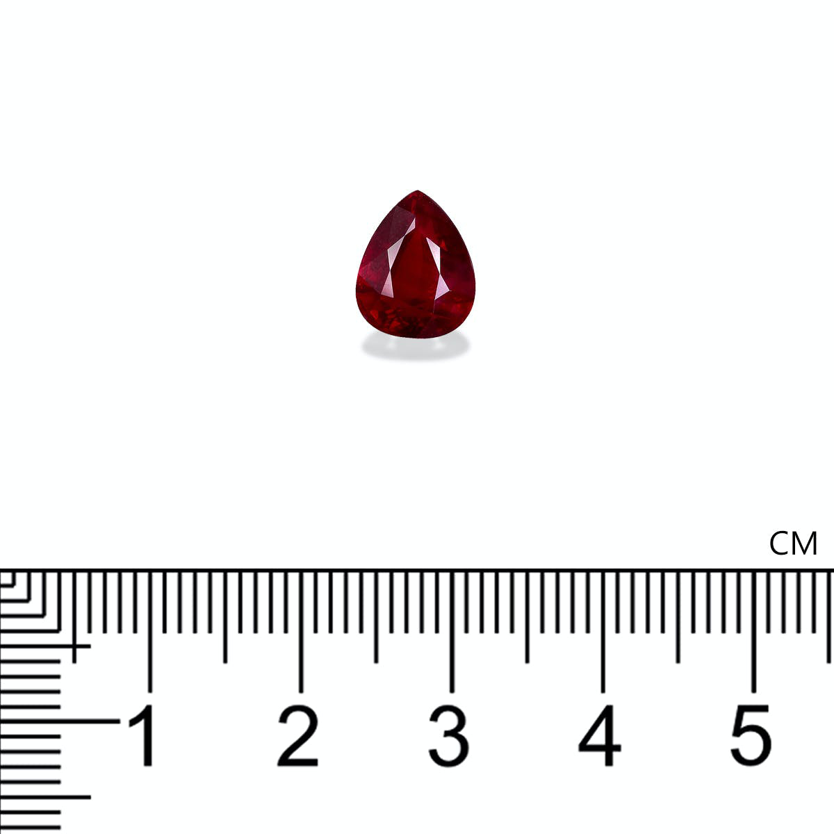 Picture of Heated Mozambique Ruby 3.41ct - 10x8mm (D14-12)