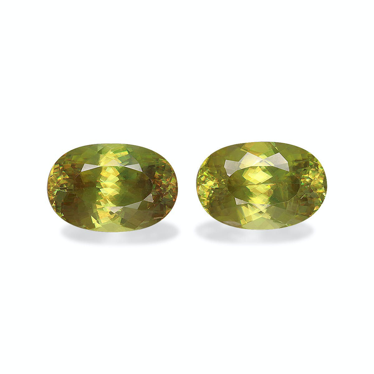 Picture of Lime Green Sphene 6.01ct - Pair (SH0678)