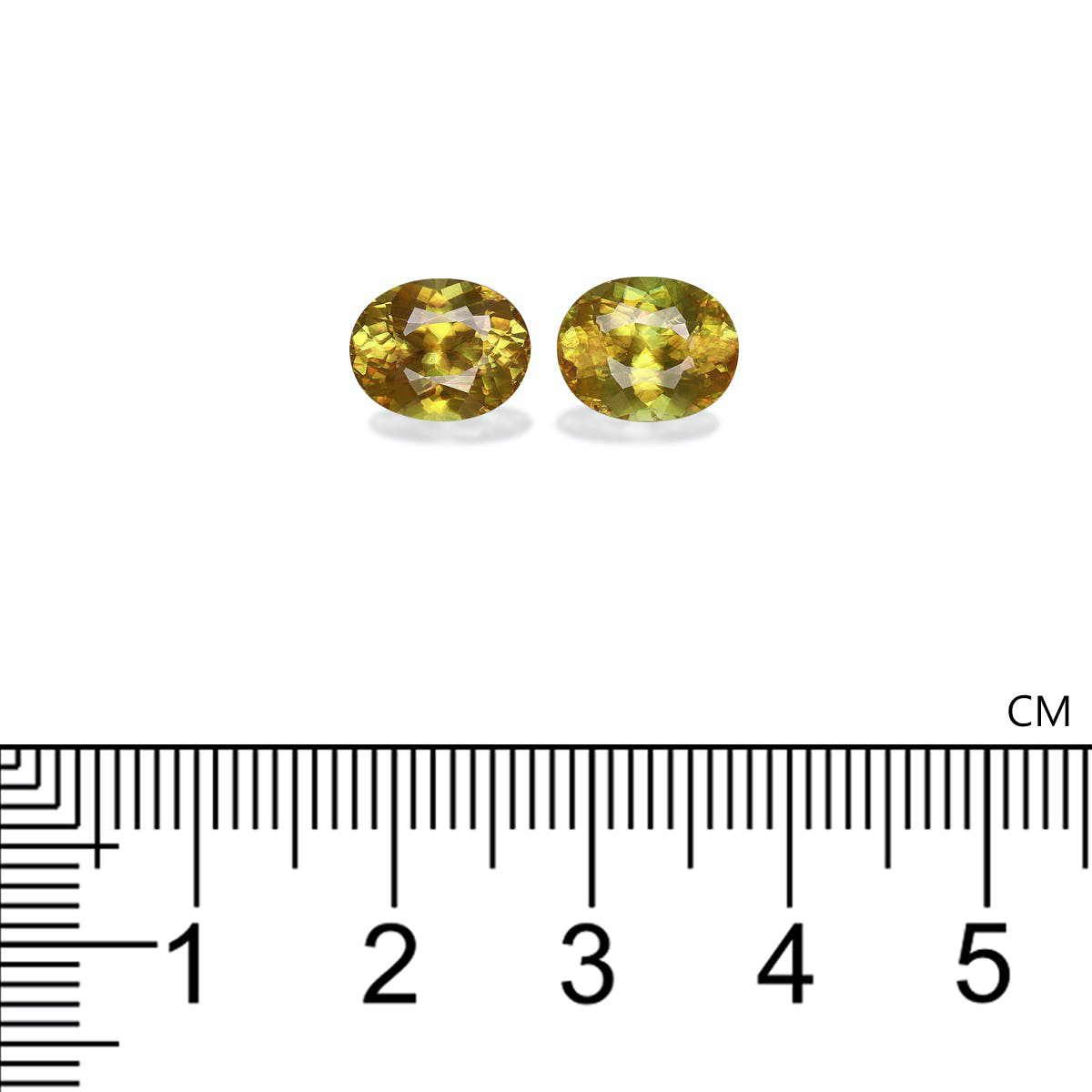 Picture of Yellow Sphene 5.55ct - 9x7mm Pair (SH0683)