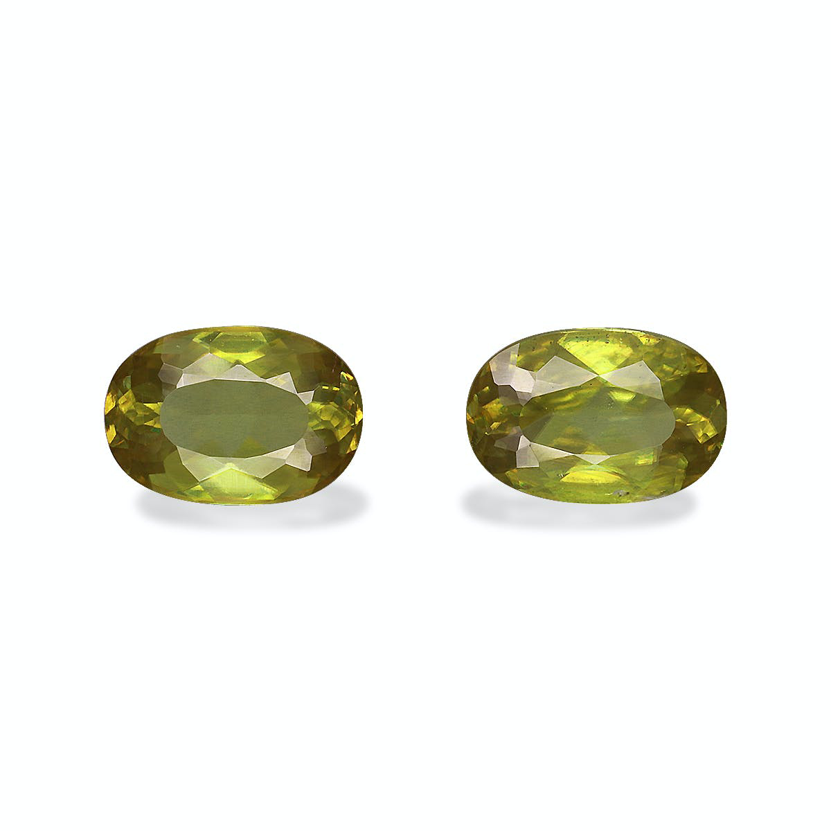 Picture of Lime Green Sphene 3.10ct - Pair (SH0698)