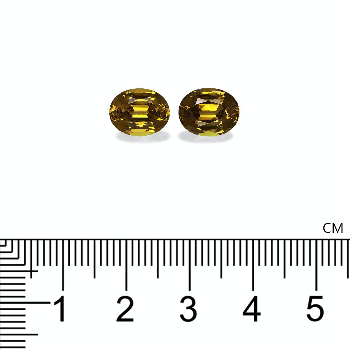Picture of Golden Yellow Grossular Garnet 5.78ct - 9x7mm Pair (GG0040)