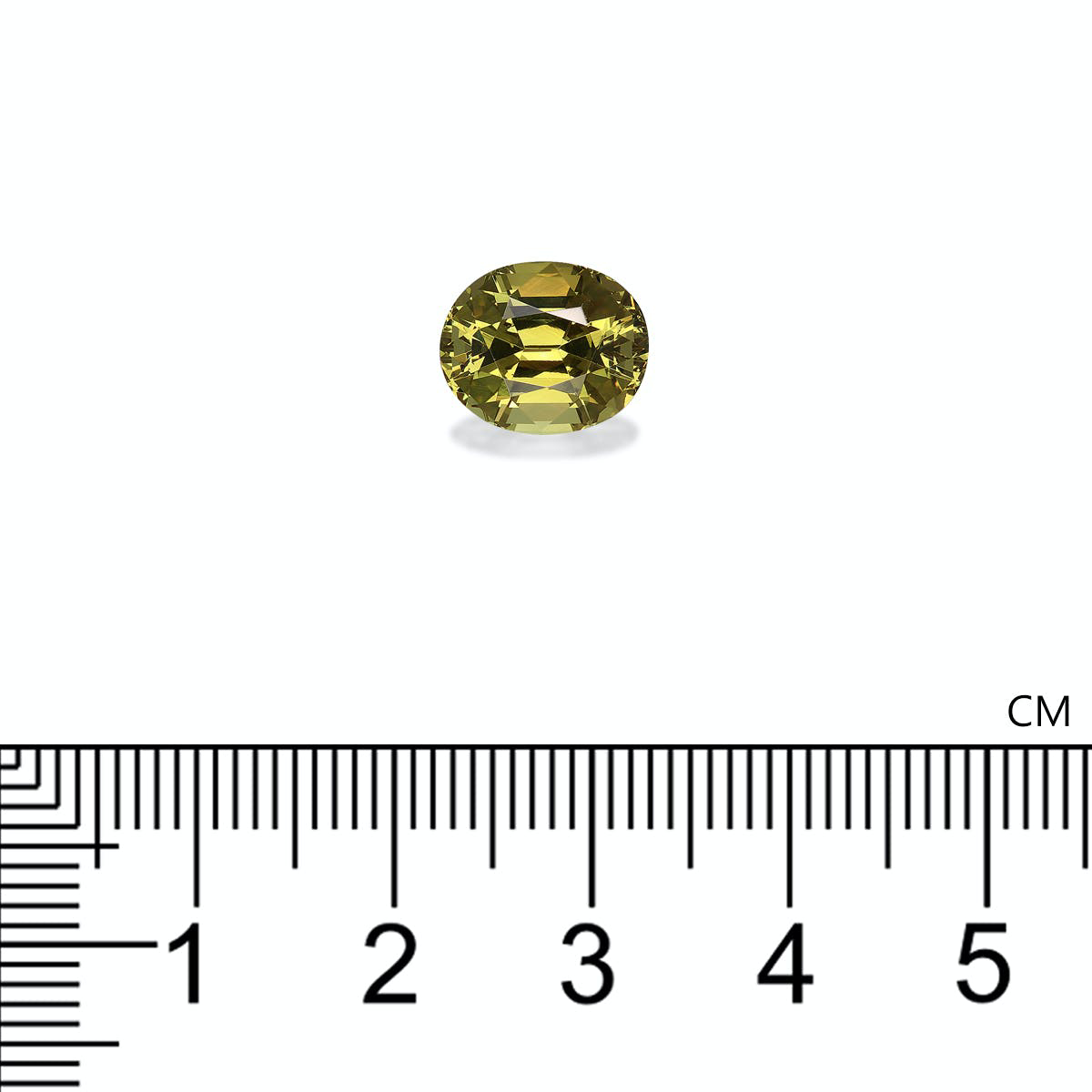 Picture of Lime Green Grossular Garnet 4.75ct - 10x8mm (GG0050)
