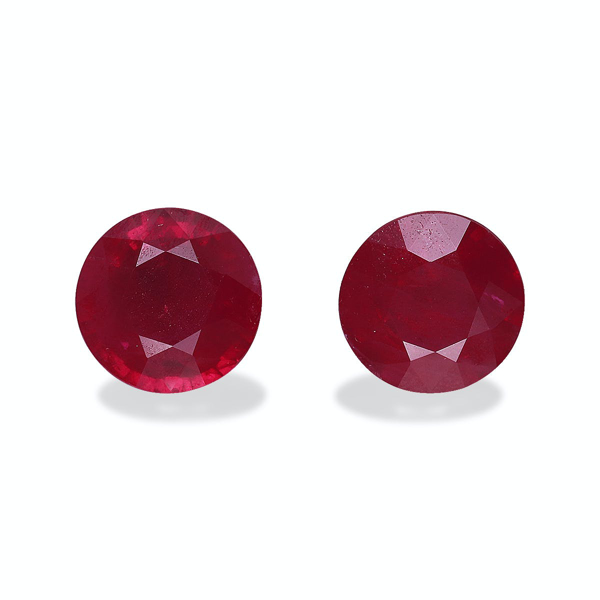 Picture of Red Burma Ruby 2.07ct - 6mm Pair (WC8941-18)