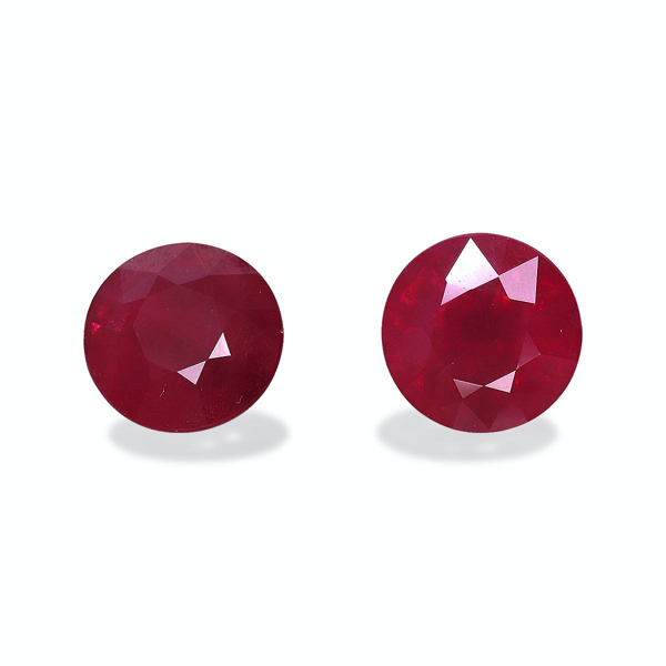 Picture of Red Burma Ruby 1.96ct - 6mm Pair (WC8941-15)
