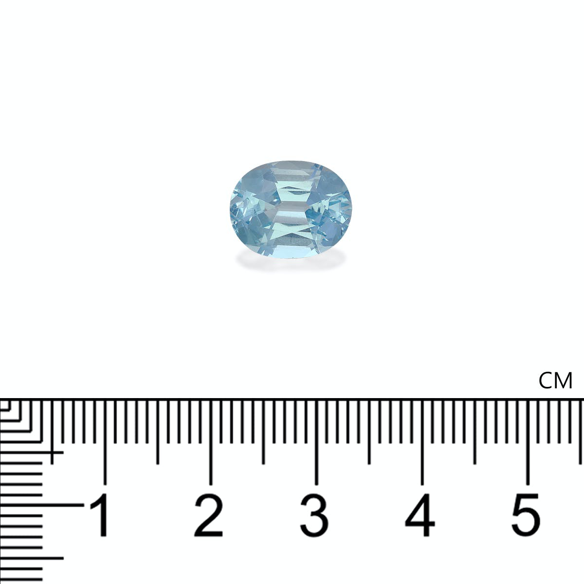 Picture of Baby Blue Aquamarine 4.01ct - 11x9mm (AQ1345)
