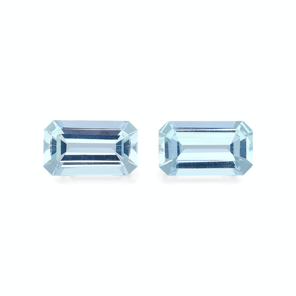 Sky Blue Aquamarine 8.12ct - Pair (AQ1859)