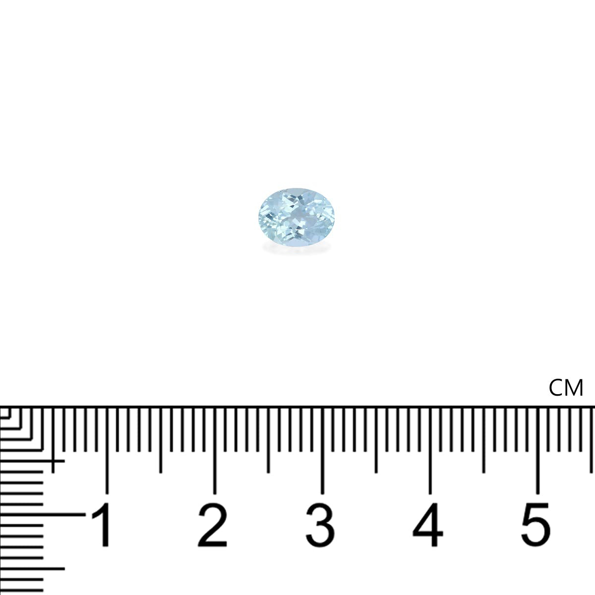 Picture of Sky Blue Paraiba Tourmaline 0.87ct - 7x5mm (PA1016)