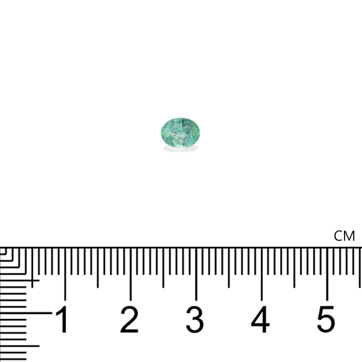 Picture of Seafoam Green Paraiba Tourmaline 0.55ct - 6x4mm (PA1020)