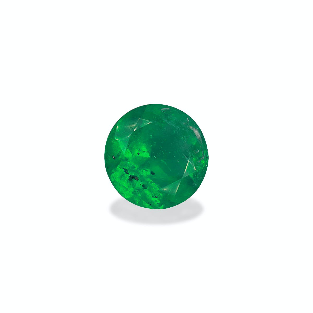 Picture of Vivid Green Colombian Emerald 0.57ct - 6mm (EM0068)