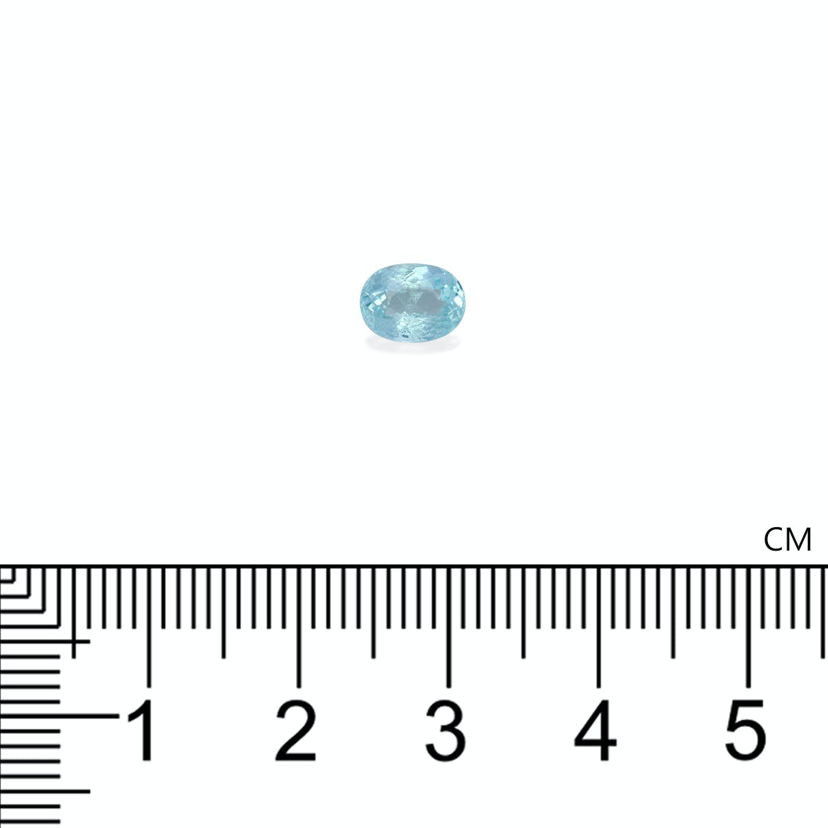 Picture of Arctic Blue Paraiba Tourmaline 1.02ct - 7x5mm (PA1079)