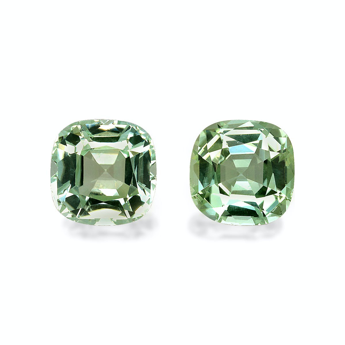 Picture of Pale Green Tourmaline 12.83ct - 11mm Pair (TG1359)