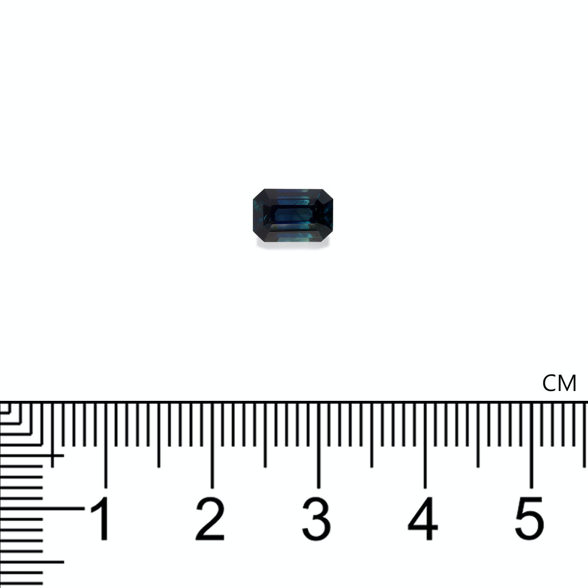 Picture of Blue Teal Sapphire 1.49ct - 7x5mm (TL0073)